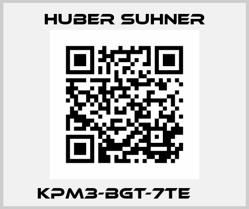 KPM3-BGT-7TE     Huber Suhner