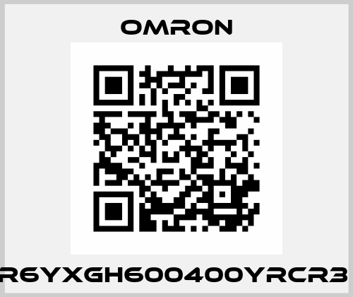 R6YXGH600400YRCR3  Omron