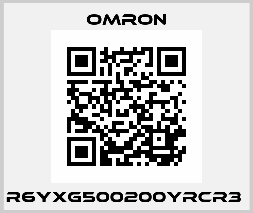 R6YXG500200YRCR3  Omron