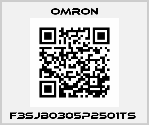 F3SJB0305P2501TS  Omron