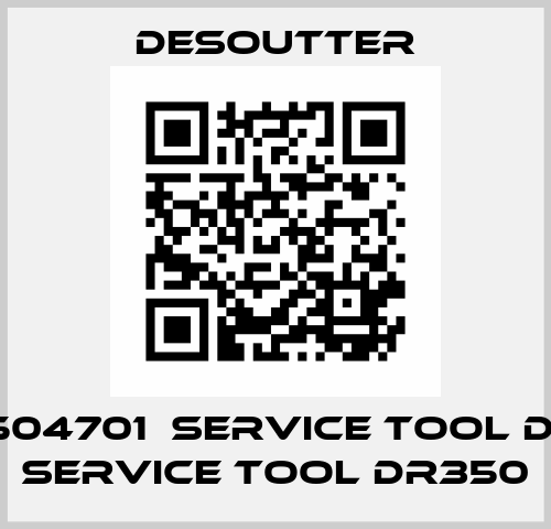 2050504701  SERVICE TOOL DR350  SERVICE TOOL DR350 Desoutter