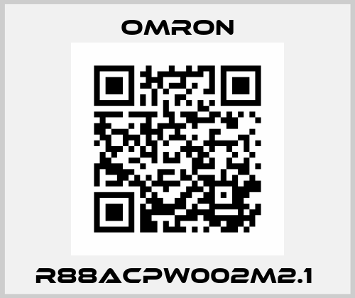 R88ACPW002M2.1  Omron
