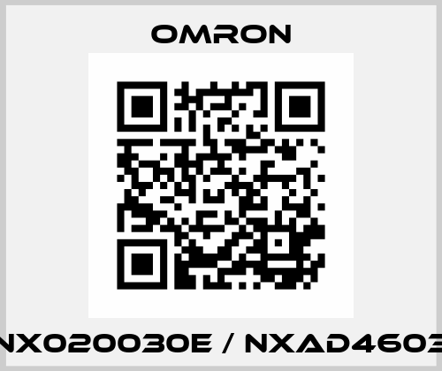 NX020030E / NXAD4603 Omron