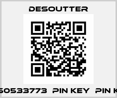 2050533773  PIN KEY  PIN KEY Desoutter