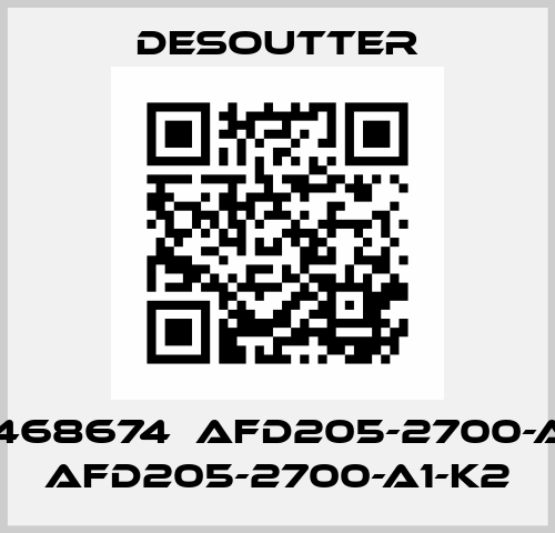 2051468674  AFD205-2700-A1-K2  AFD205-2700-A1-K2 Desoutter