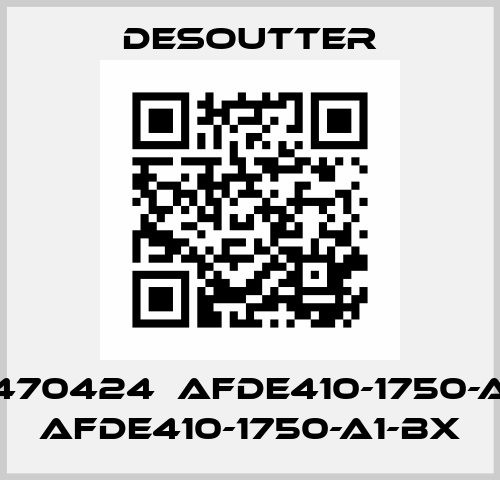2051470424  AFDE410-1750-A1-BX  AFDE410-1750-A1-BX Desoutter
