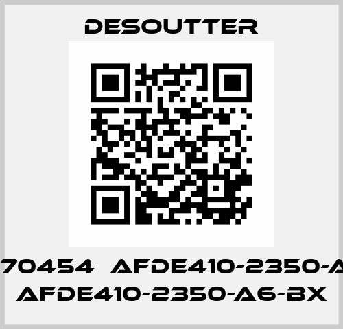 2051470454  AFDE410-2350-A6-BX  AFDE410-2350-A6-BX Desoutter