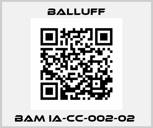 BAM IA-CC-002-02  Balluff