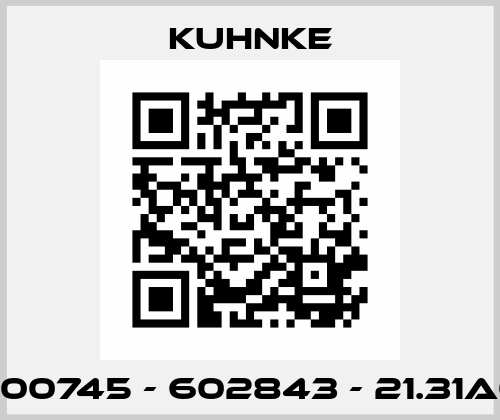 120.000745 - 602843 - 21.31A0750 Kuhnke