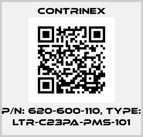 p/n: 620-600-110, Type: LTR-C23PA-PMS-101 Contrinex