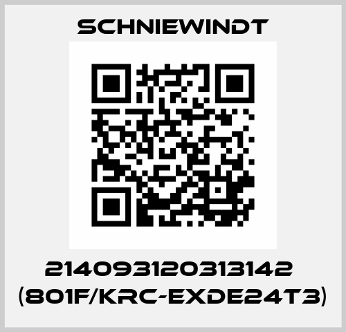 214093120313142  (801F/KRC-EXDE24T3) Schniewindt
