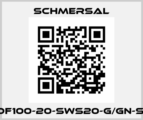 BDF100-20-SWS20-G/GN-ST  Schmersal