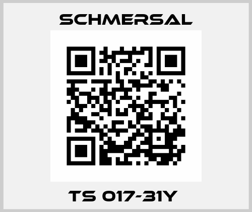 TS 017-31Y  Schmersal