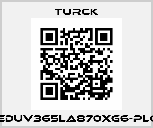 LEDUV365LA870XG6-PLQ  Turck