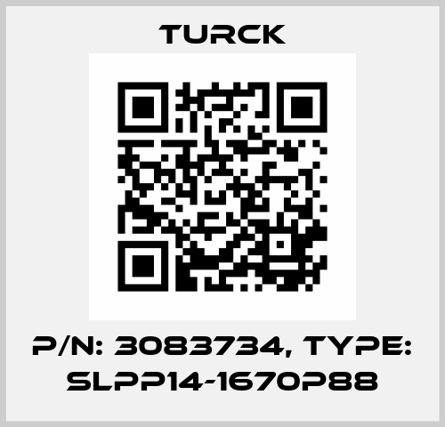 p/n: 3083734, Type: SLPP14-1670P88 Turck