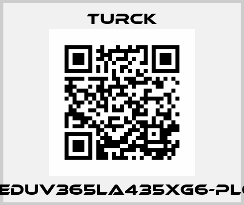 LEDUV365LA435XG6-PLQ Turck