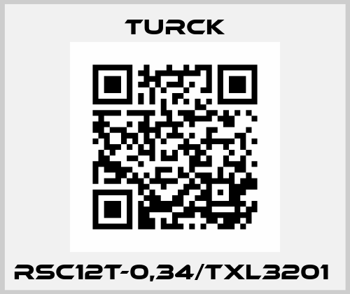 RSC12T-0,34/TXL3201  Turck