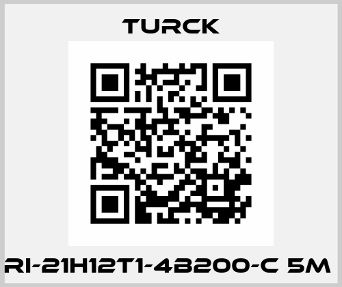 RI-21H12T1-4B200-C 5M  Turck
