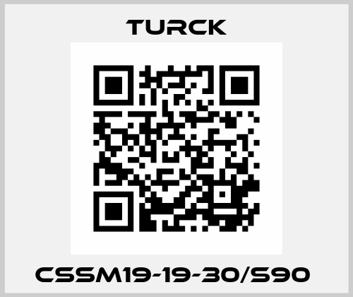 CSSM19-19-30/S90  Turck