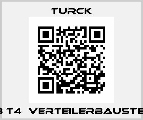 VB T4  VERTEILERBAUSTEIN  Turck