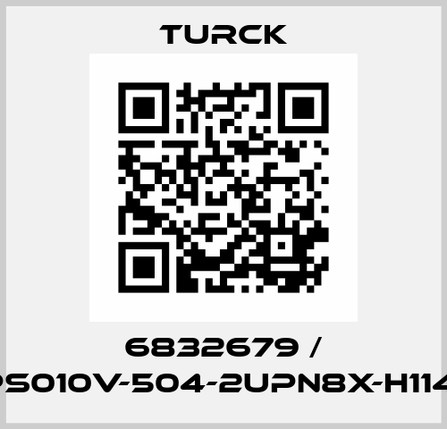 6832679 / PS010V-504-2UPN8X-H1141 Turck