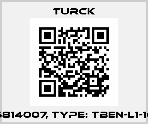 p/n: 6814007, Type: TBEN-L1-16DOP Turck