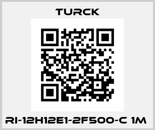 RI-12H12E1-2F500-C 1M  Turck