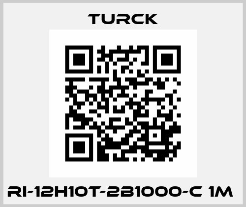 RI-12H10T-2B1000-C 1M  Turck