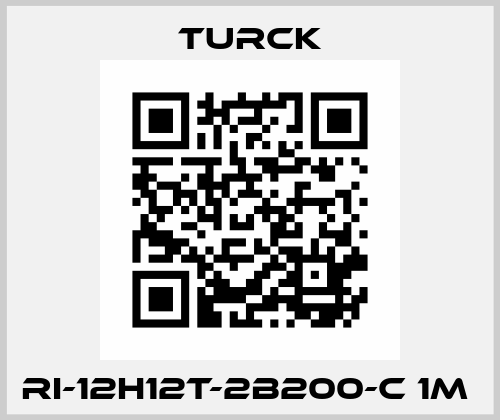 RI-12H12T-2B200-C 1M  Turck