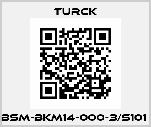 BSM-BKM14-000-3/S101  Turck