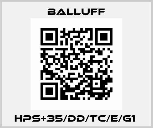 hps+35/DD/TC/E/G1  Balluff