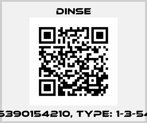 p/n: 6390154210, Type: 1-3-5421 A Dinse