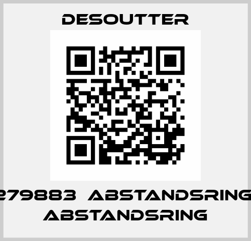 279883  ABSTANDSRING  ABSTANDSRING Desoutter