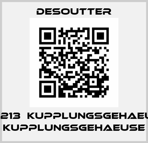 280213  KUPPLUNGSGEHAEUSE  KUPPLUNGSGEHAEUSE Desoutter