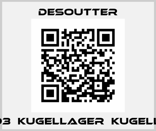282093  KUGELLAGER  KUGELLAGER Desoutter