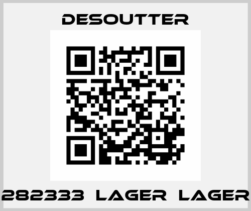 282333  LAGER  LAGER Desoutter